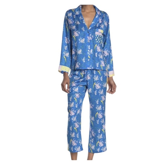 Ugg Woman's Katherine Two Piece Set Sleepwear Asian Floral Size Medium NWT - Picture 1 of 10